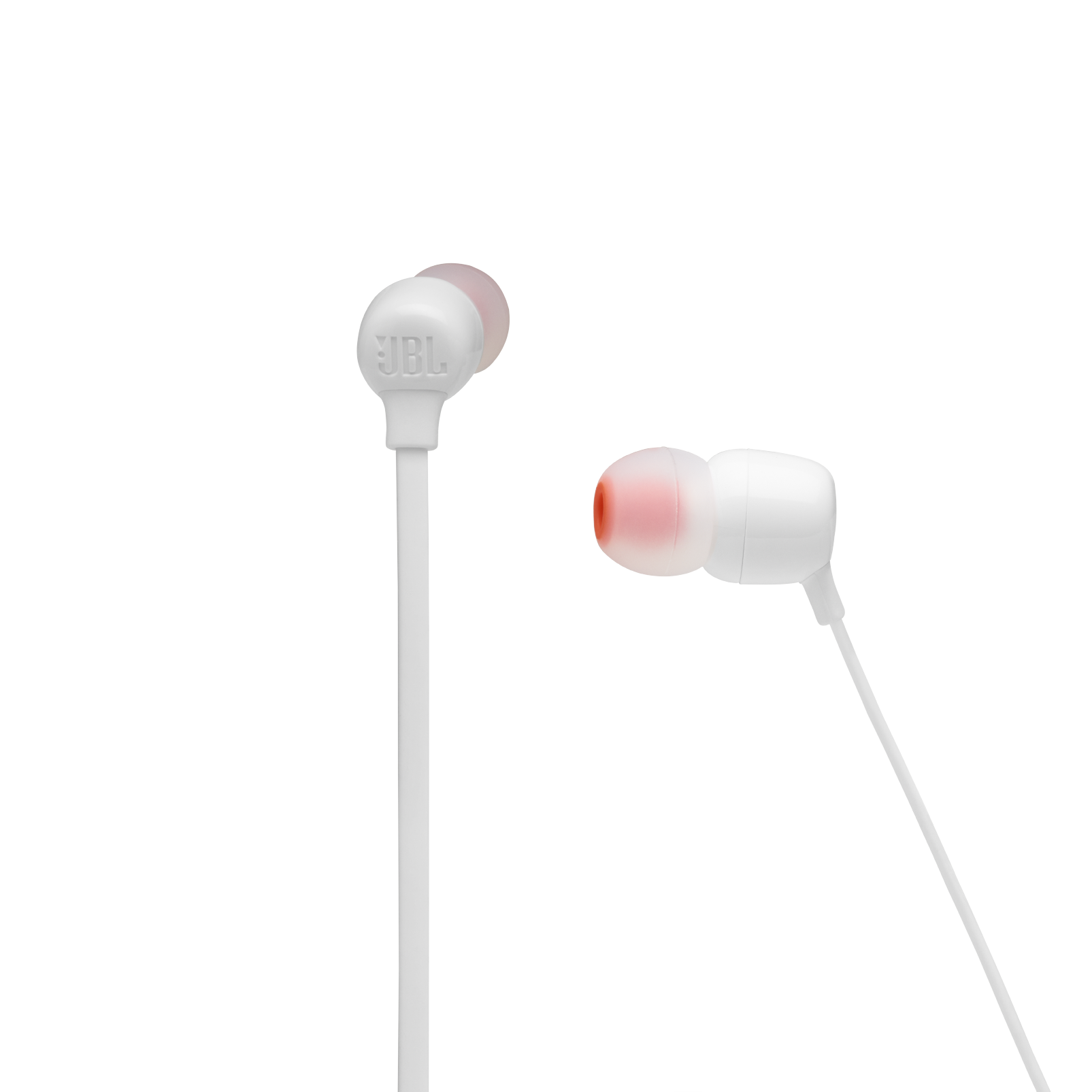 JBL Tune 125BT - White - Wireless in-ear headphones - Detailshot 2